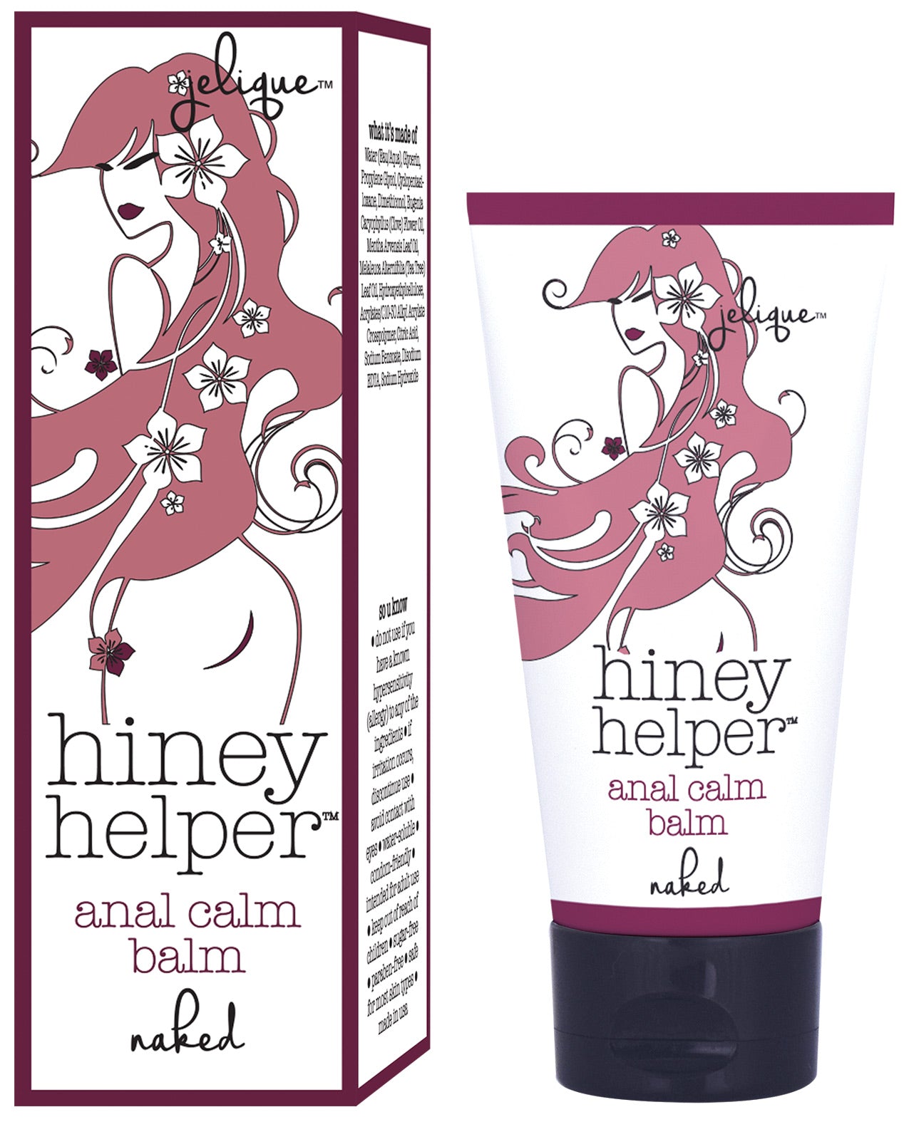 Jelique Hiney Helper Anal Calm Balm - .5 Oz Naked - LUST Depot