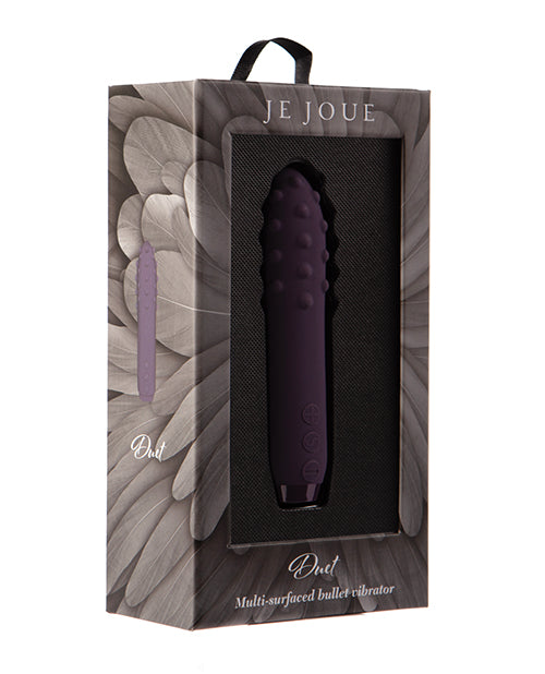 Je Joue Duet Bullet Vibrator - Purple - LUST Depot