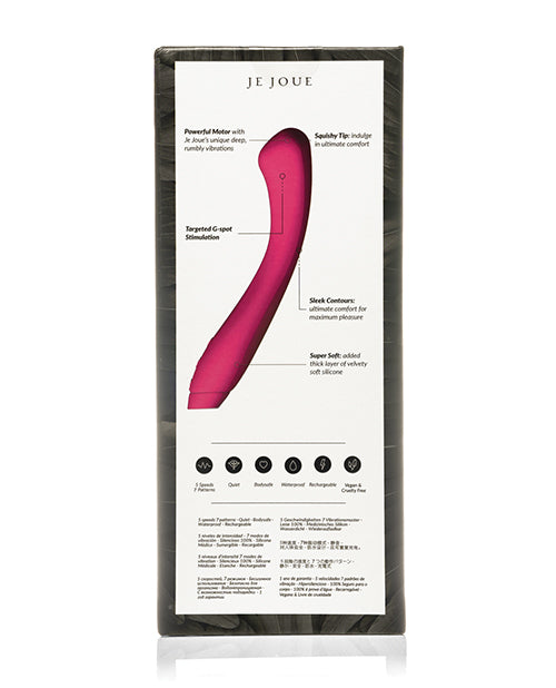 Je Joue Juno G Spot Vibrator - Fuchsia - LUST Depot