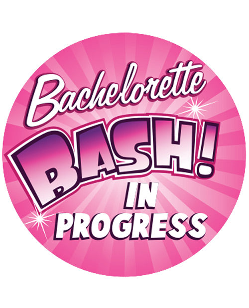 Bachelorette 3" Button - Bachelorette Bash In Progress - LUST Depot