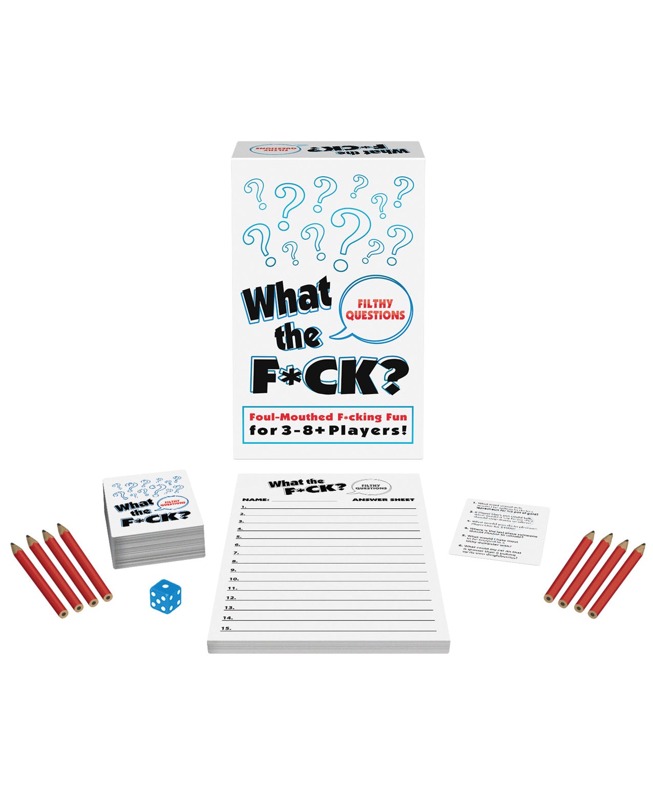What The Fuck Filthy Questions Game - LUST Depot