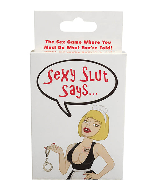 Sexy Slut Says Card Game - LUST Depot