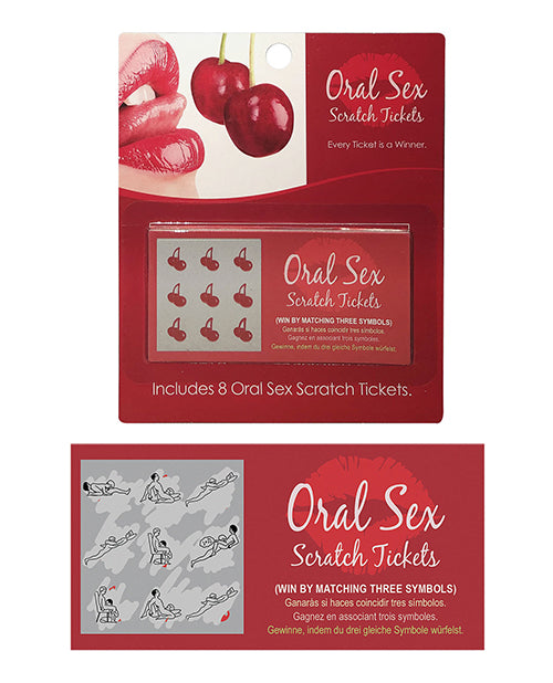 Oral Sex Scratch Tickets - Every Ticket Is A Winner - LUST Depot