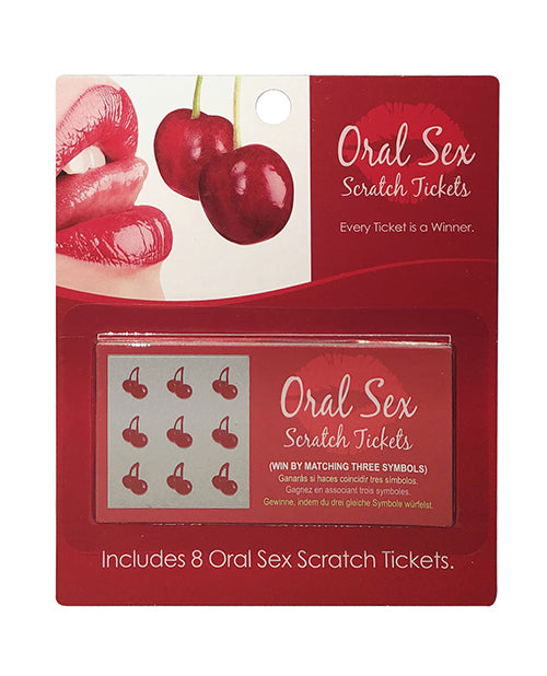 Oral Sex Scratch Tickets - Every Ticket Is A Winner - LUST Depot