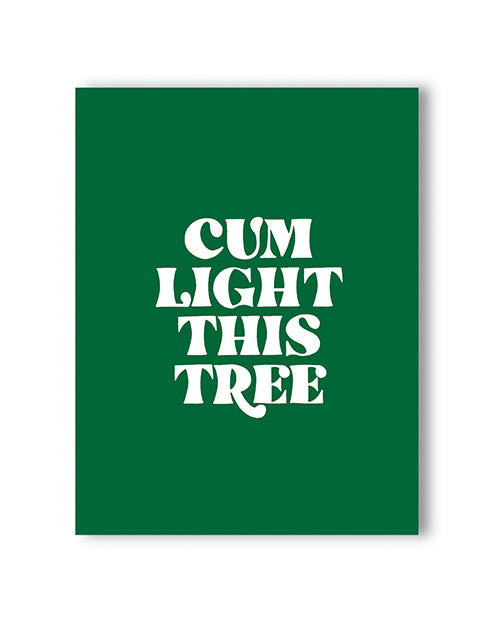 Cum Tree Holiday Greeting Card - LUST Depot