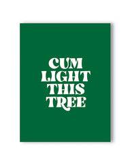 Cum Tree Holiday Greeting Card