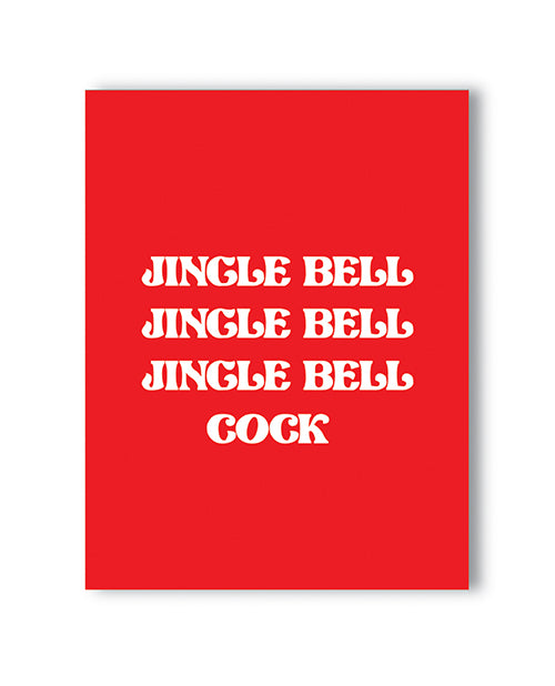 Jingle Bell Holiday Greeting Card - LUST Depot