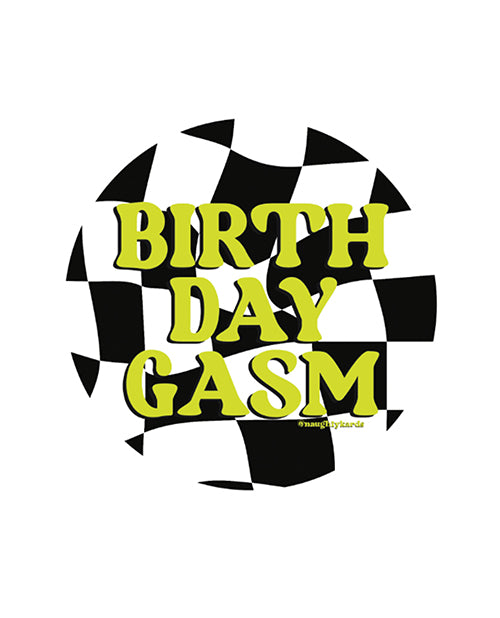 Birthday-gasm Naughty Sticker - Pack Of 3 - LUST Depot