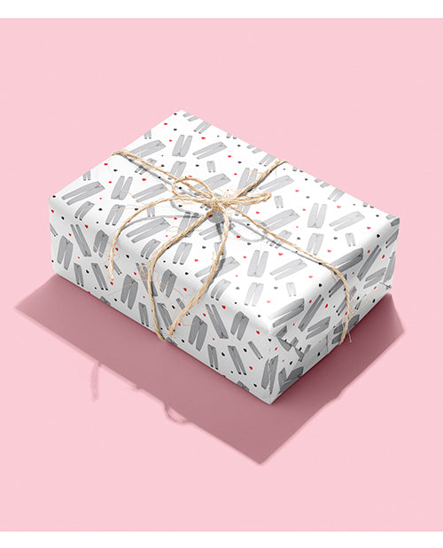 Grey Sweatpants Naughty Wrapping Paper - LUST Depot