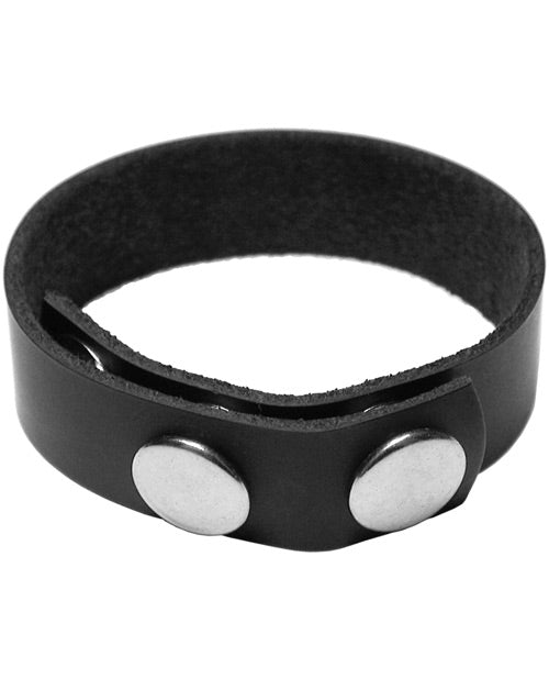 Kinklab Leather 3 Snap Cock Ring - LUST Depot