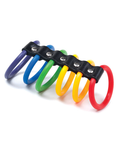 Kinklab Stockroom 6 Gates Of Pride Cockrings - Bulk