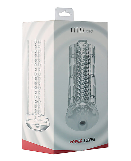 Kiiroo Power Sleeve For Titan - Clear - LUST Depot