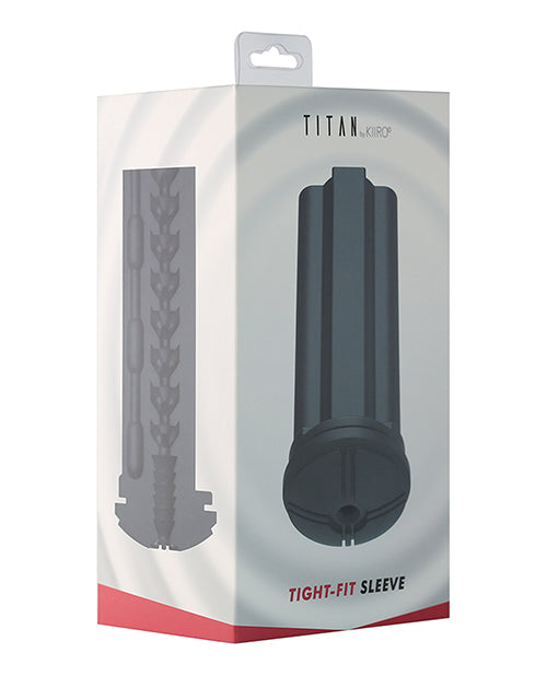 Kiiroo Tight Fit Sleeve For Titan - Black - LUST Depot