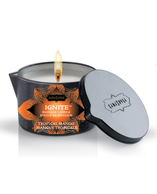 Kama Sutra Ignite Massage Candle - Tropical Mango - LUST Depot