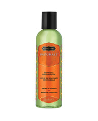 Kama Sutra Naturals Massage Oil - 2 Oz Tropical Mango