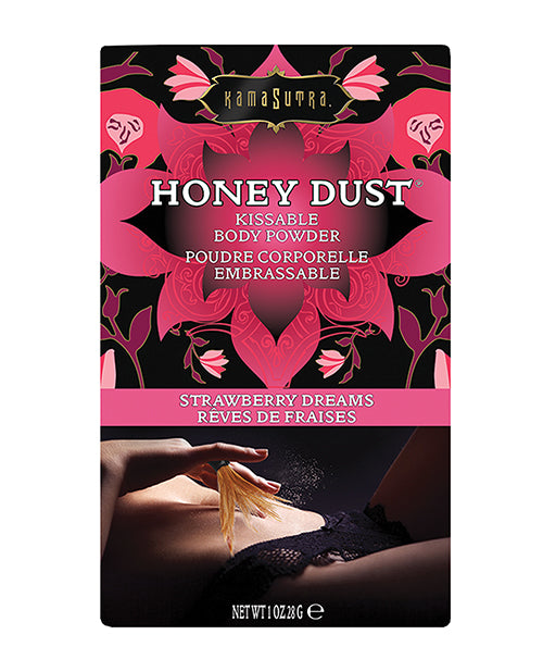 Kama Sutra Honey Dust - 1 Oz Strawberry Dreams - LUST Depot