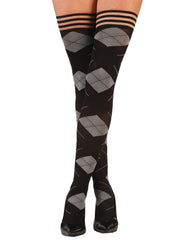 Kix'ies Kimmie Argyle Thigh High Argyle C