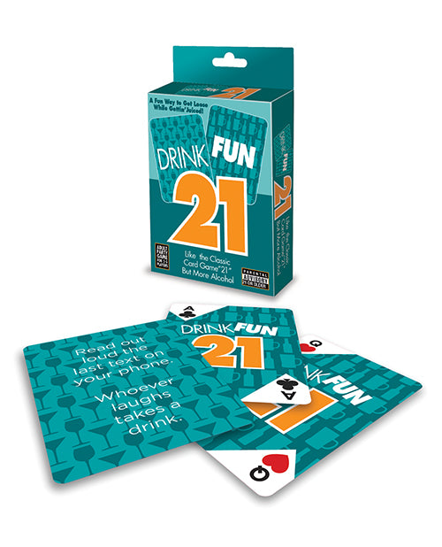 Drink Fun 21 Card Game - LUST Depot