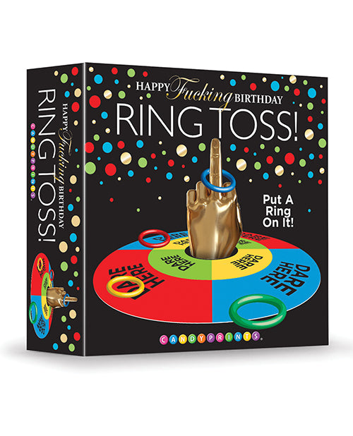 Happy Fucking Birthday Fu Finger Ring Toss Game - LUST Depot