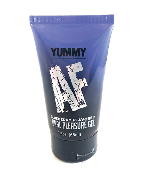 Yummy Af Oral Pleasure Gel - 2.2 Oz Blueberry - LUST Depot