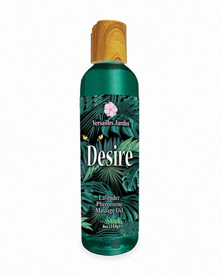 Desire Pheromone Massage Oil - 4 Oz Lavender