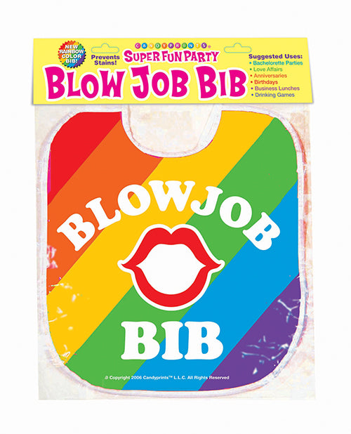 Blow Job Bib - Rainbow - LUST Depot