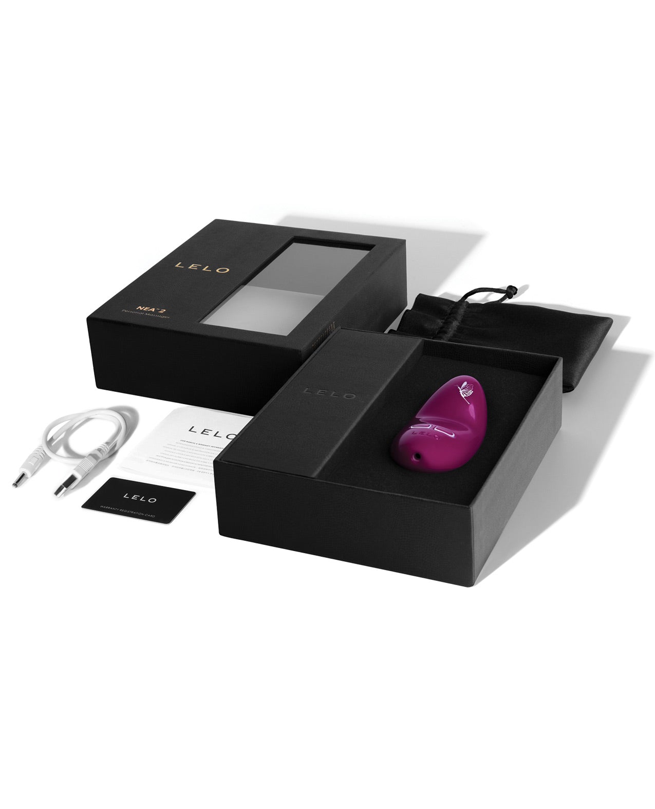 Lelo Nea 2 - Deep Rose - LUST Depot