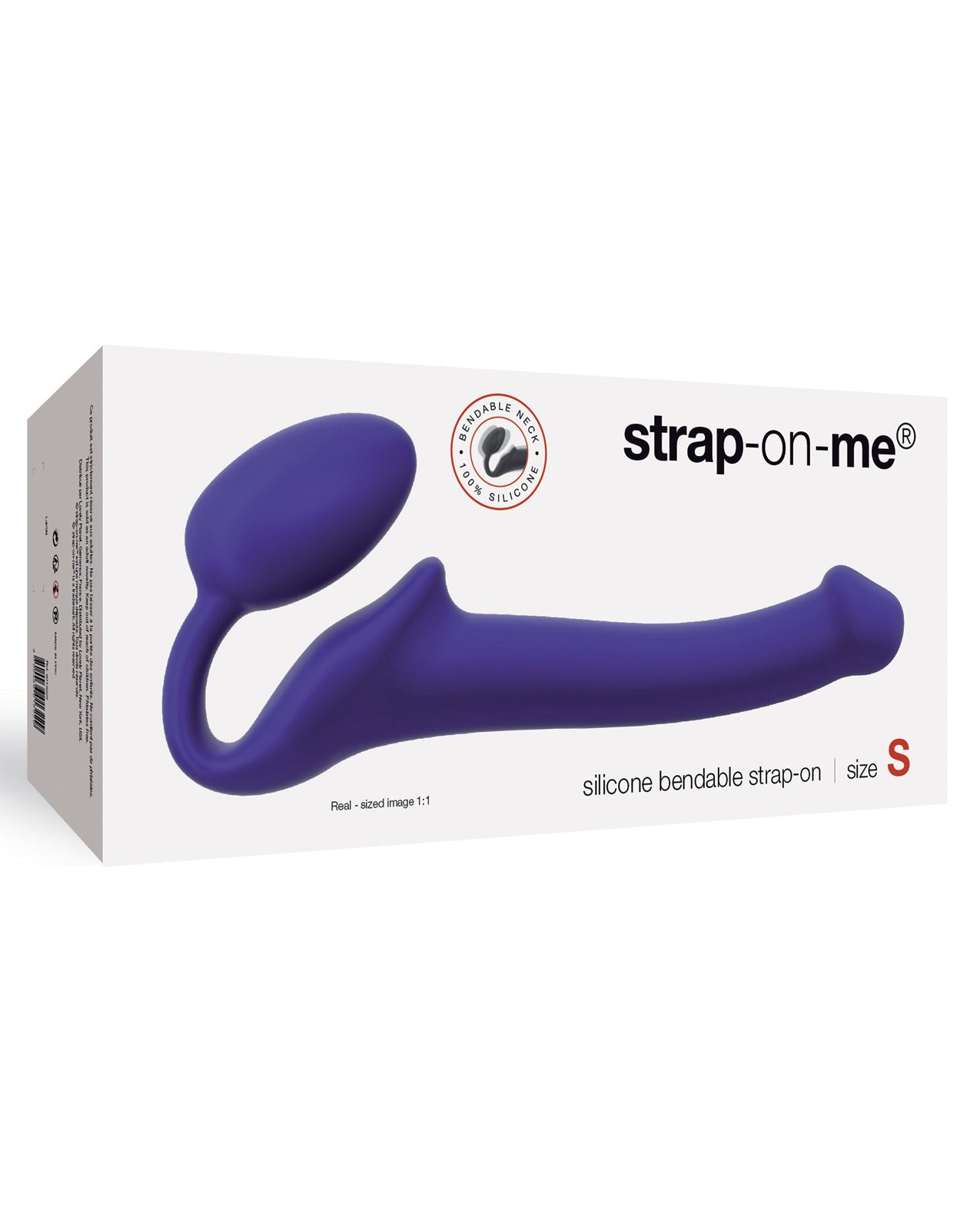 Strap On Me Silicone Bendable Strapless Strap On Small - Purple - LUST Depot