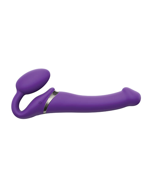 Strap On Me Vibrating Bendable M Strapless Strap On - Purple - LUST Depot