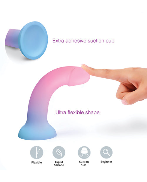 Love To Love Curved Suction Cup Dildolls Utopia - Asst Colors - LUST Depot