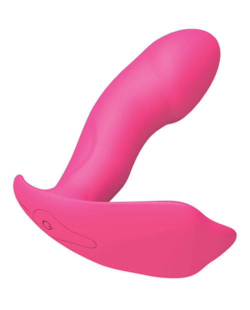 Dorcel Secret Clit Dual Stim Heating And Voice Control - Pink - LUST Depot