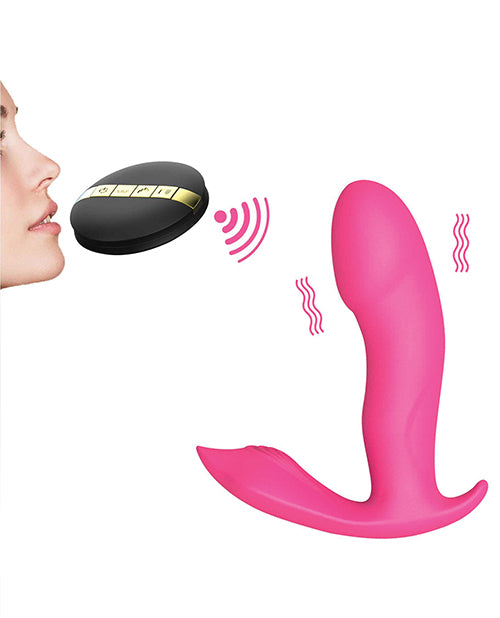 Dorcel Secret Clit Dual Stim Heating And Voice Control - Pink - LUST Depot