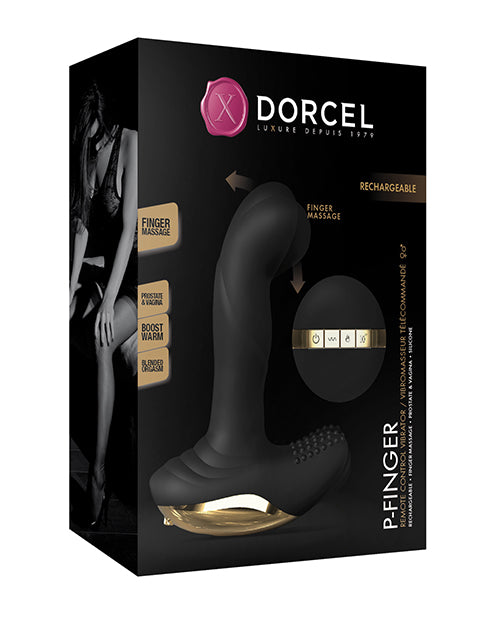 Dorcel P-finger Come Hither - Black-gold - LUST Depot