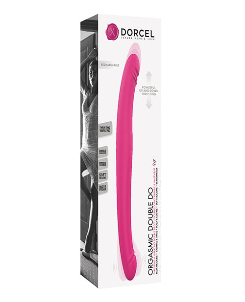 Dorcel Orgasmic Double Do 16.5" Thrusting Dong - Pink - LUST Depot