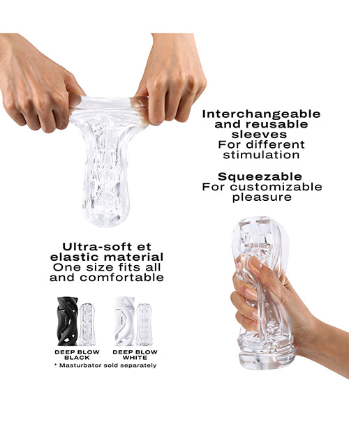 Dorcel Deep Blow Extreme Sleeve - Clear - LUST Depot