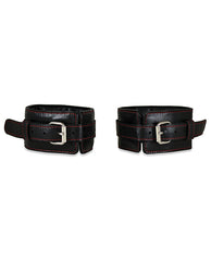 Sultra Lambskin Ankle Cuffs - Black