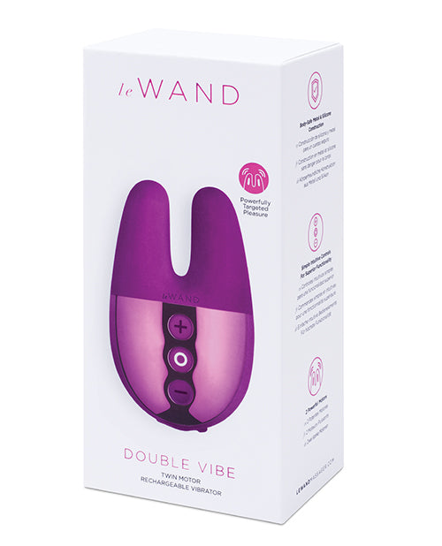 Le Wand Double Vibe - Cherry - LUST Depot