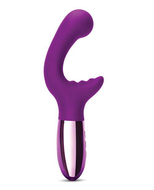 Le Wand Xo Double Motor Wave Rechargeable Vibrator - Cherry - LUST Depot