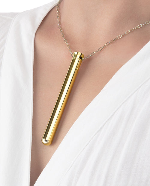 Le Wand Vibrating Necklace - Gold - LUST Depot