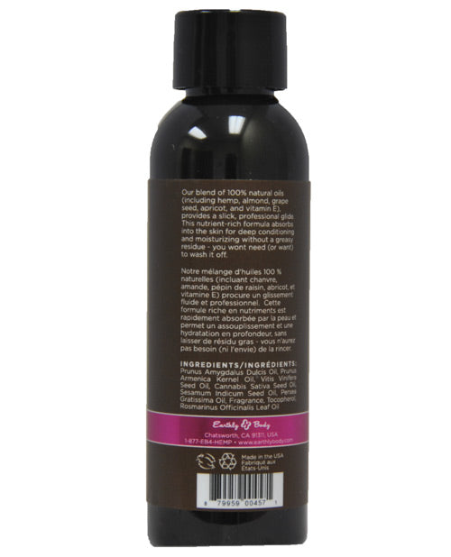 Earthly Body Massage & Body Oil - 2 Oz Skinny Dip - LUST Depot