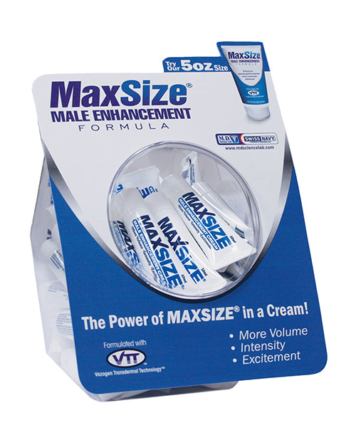 Swiss Navy Max Size Male Enhancement Cream - 10 Ml Bowl Of 50 - LUST Depot