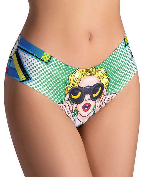 Mememe Comics Curious Girl Printed Slip Md - LUST Depot