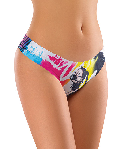 Mememe Cabal Margot Printed Thong Lg - LUST Depot