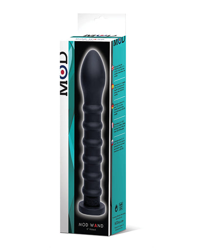 Mod Ribbed Wand - Black - LUST Depot