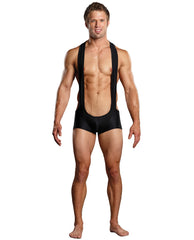 Male Power Sling Short Black S-m