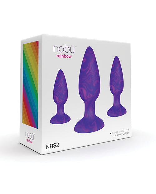 Nobu Rainbow Silicone Plug Set - Cosmic - LUST Depot