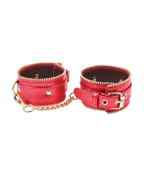 Nobu Fetish Handcuffs - Red/gold - LUST Depot