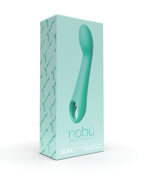 Nobu Essentials Guru Removable Bullet G Spot Vibe - Turquoise - LUST Depot