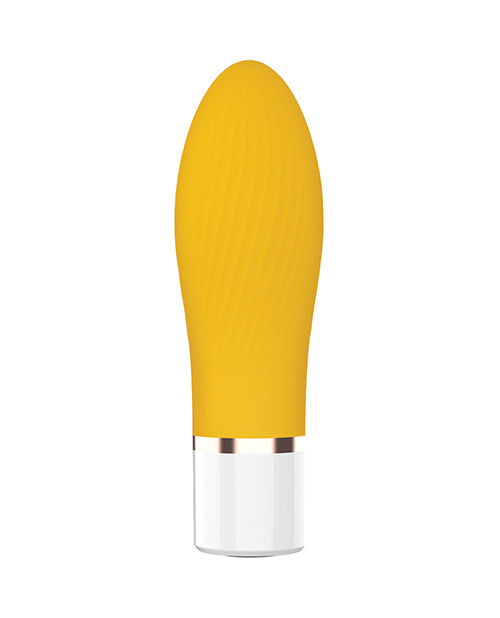 Nobu Mini Suba Ribbed Bullet - Yellow - LUST Depot