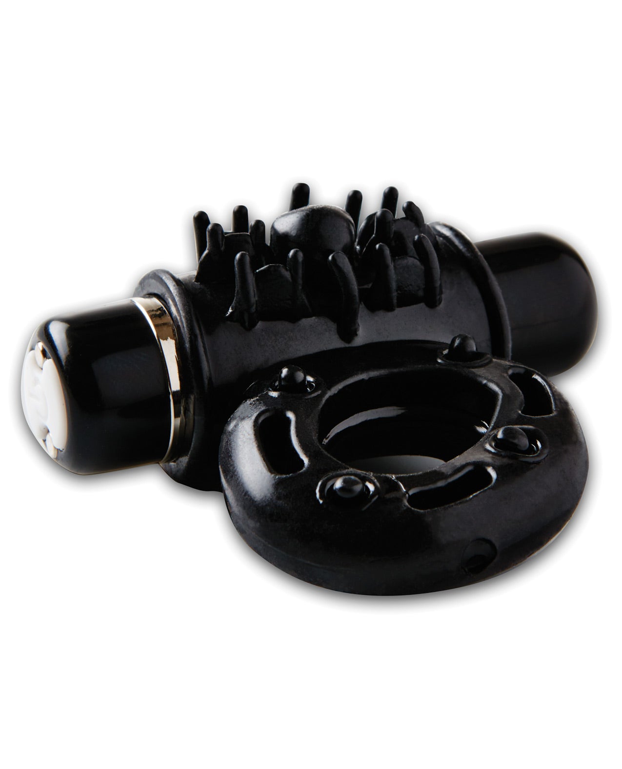 Sensuelle Bullet Ring Cockring - 7 Function Black - LUST Depot